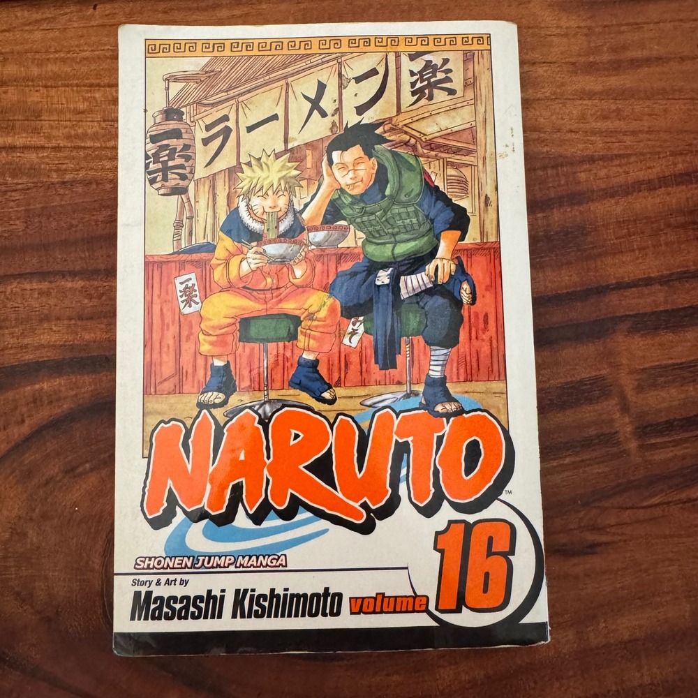Naruto Manga Volume 16 Eulogy Shonen Jump Graphic Novel Masashi Kishimoto